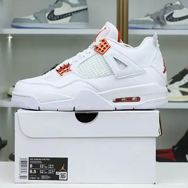 Air Kimikick metallic retro“orange Jordan 4 Jordan 0701